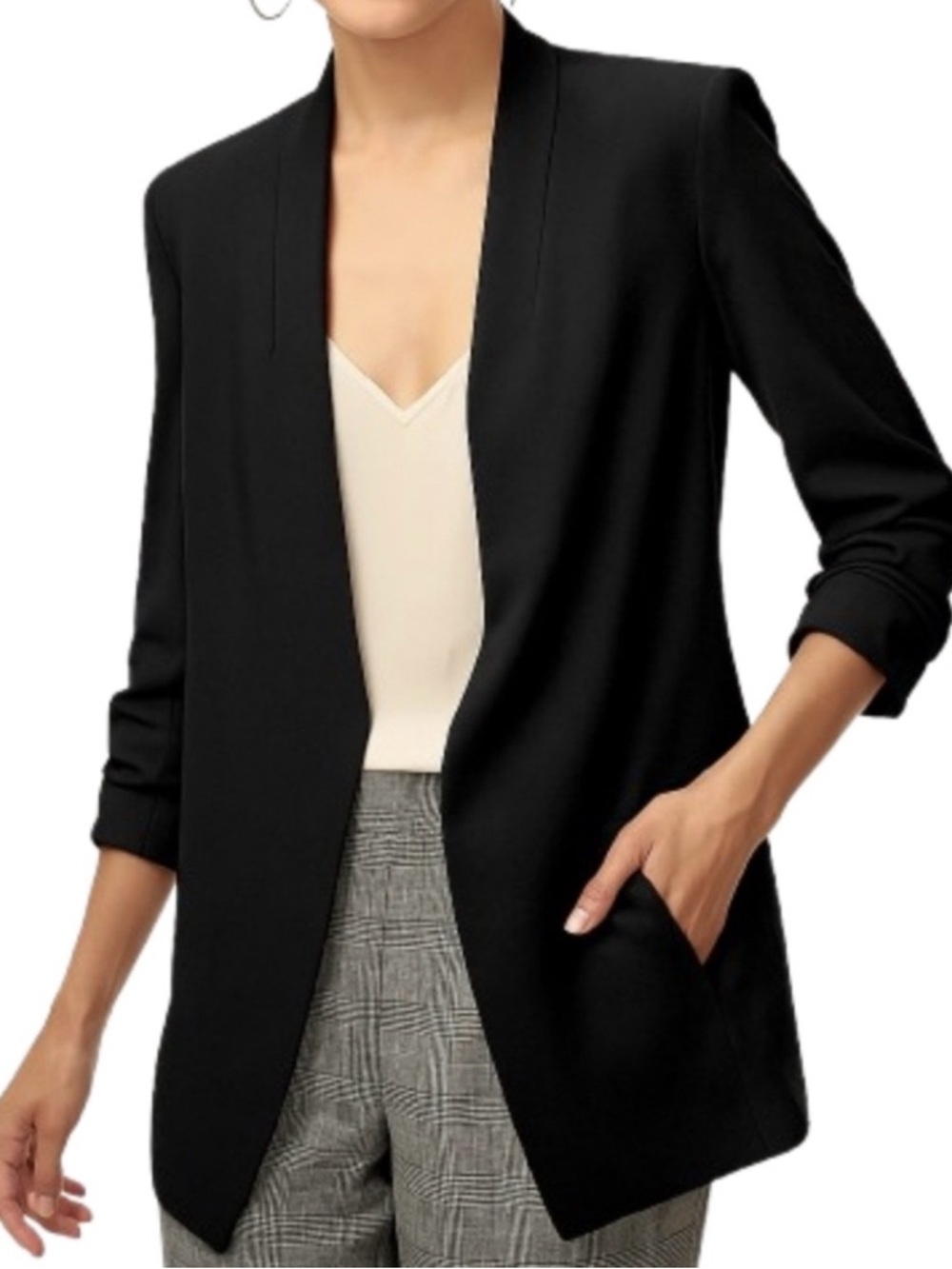 Aritzia BABATON Power Blazer black